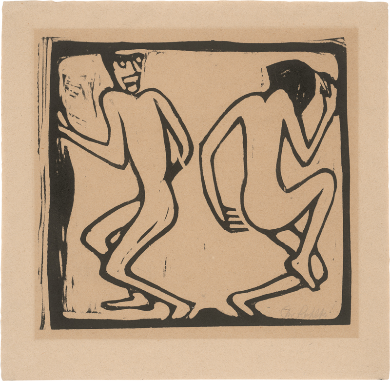 Lot 7029, Auction 128, Rohlfs, Christian, Zwei Tanzende