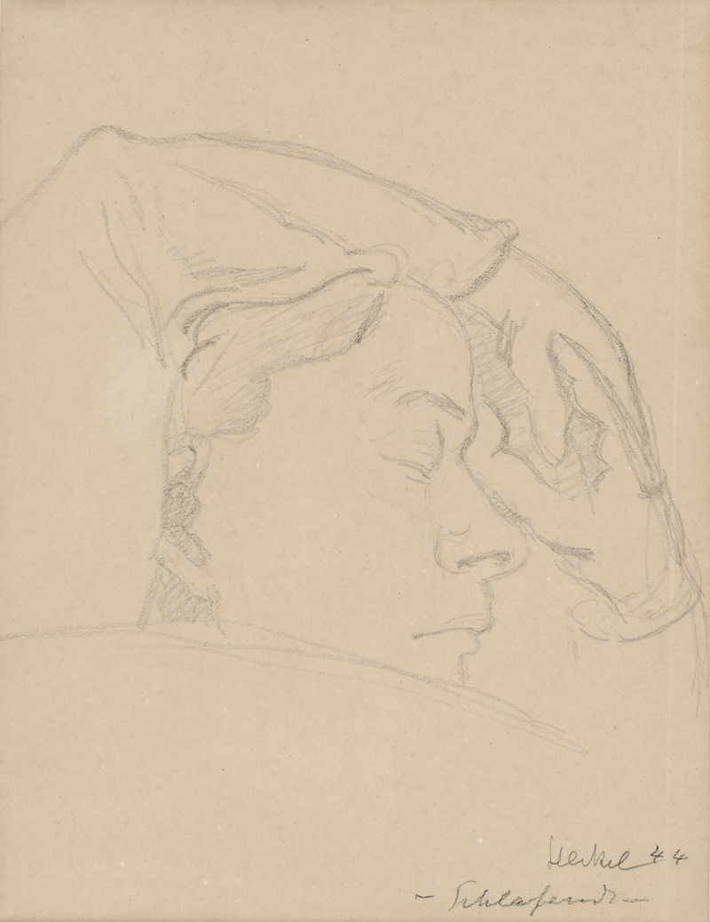 Lot 7033, Auction 128, Heckel, Erich, Schlafende