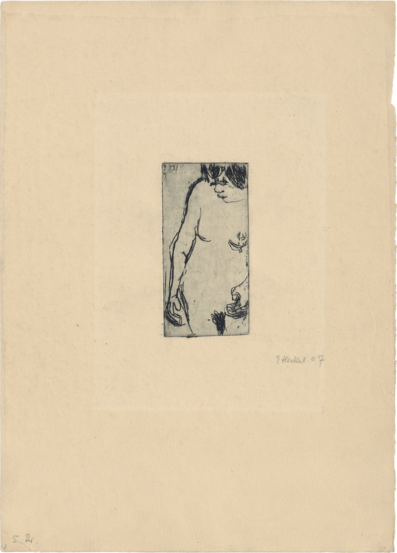 Lot 7035, Auction 128, Heckel, Erich, Mädchen