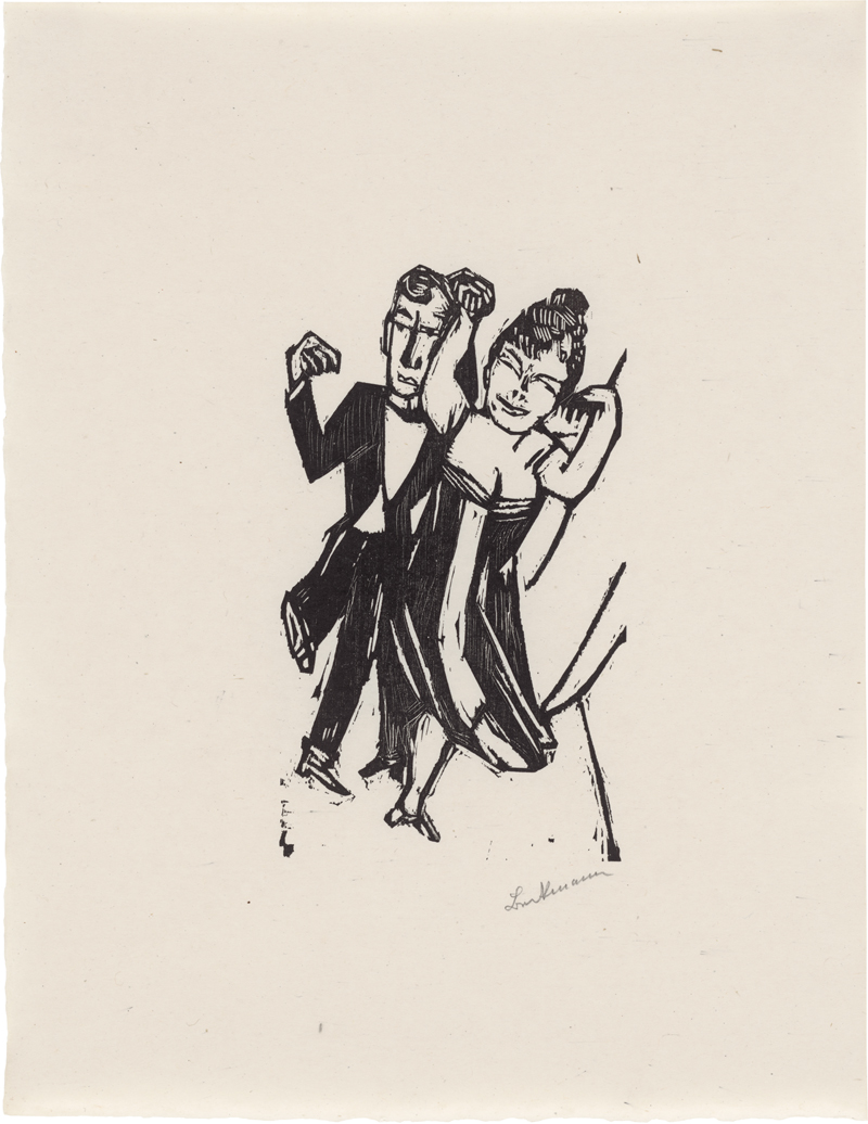 Lot 7059, Auction  128, Beckmann, Max, Kleines tanzendes Paar