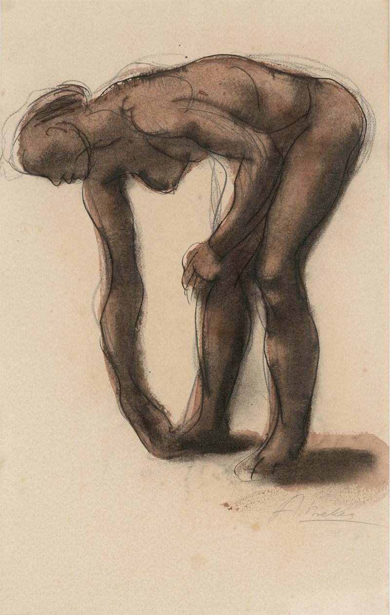 Lot 7100, Auction 128, Breker, Arno, Weiblicher Akt, gebeugt