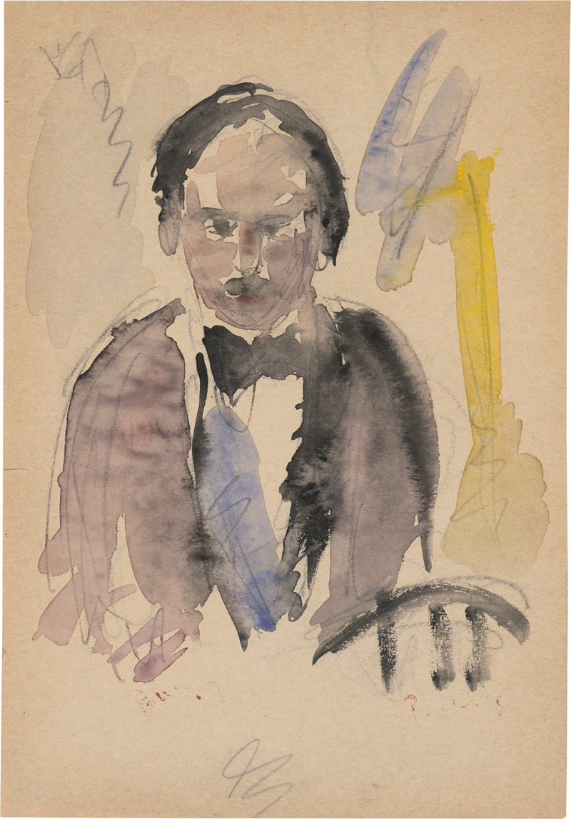 Lot 7103, Auction 128, Bouzianis, Georgios, Autoportrait