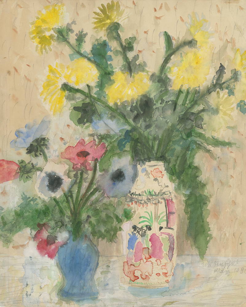 Lot 7113, Auction 128, Peiffer-Watenphul, Max, Blumenstilleben mit chinesischer Vase