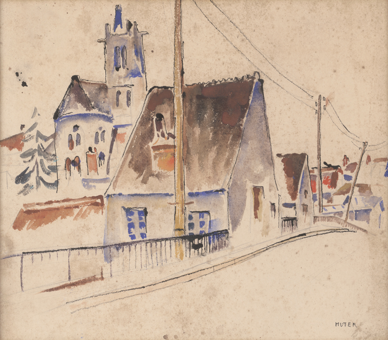 Lot 7125, Auction 128, Muter, Mela, Dorfstraße