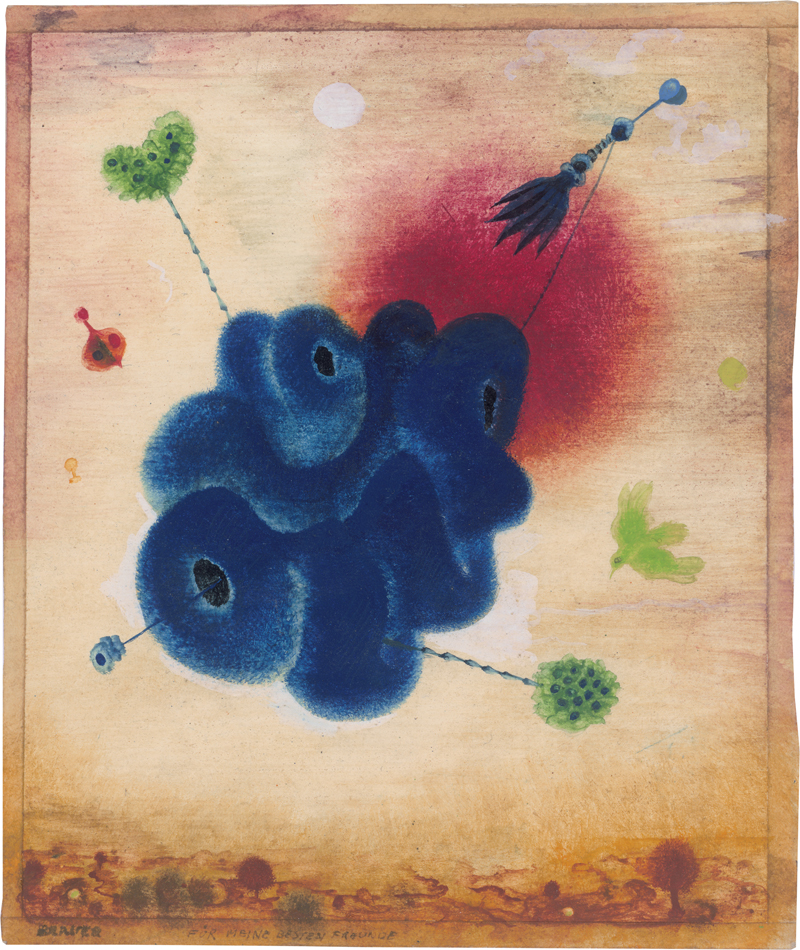 Lot 7162, Auction 128, Brauer, Arik, Ohne Titel (Blaue Wolke)