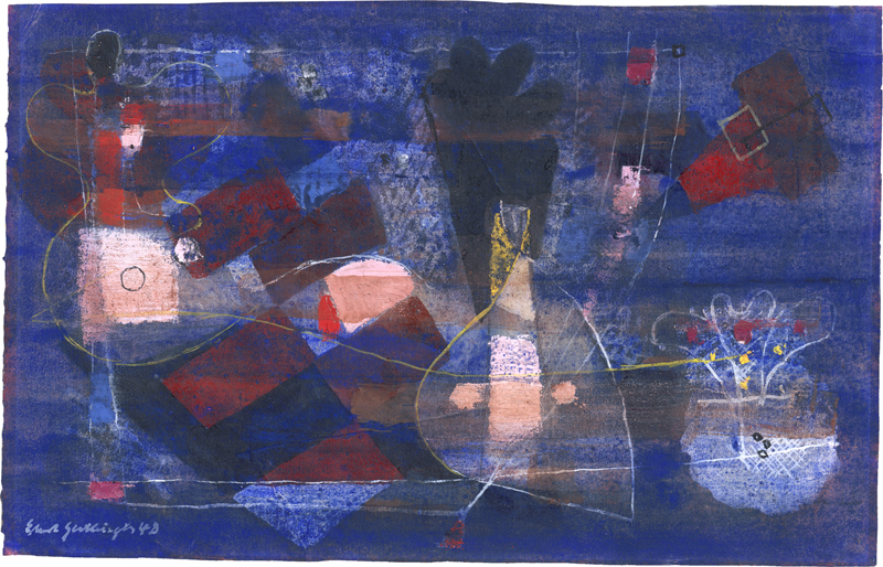 Lot 7174, Auction  128, Geitlinger, Ernst, Abstrakte Komposition
