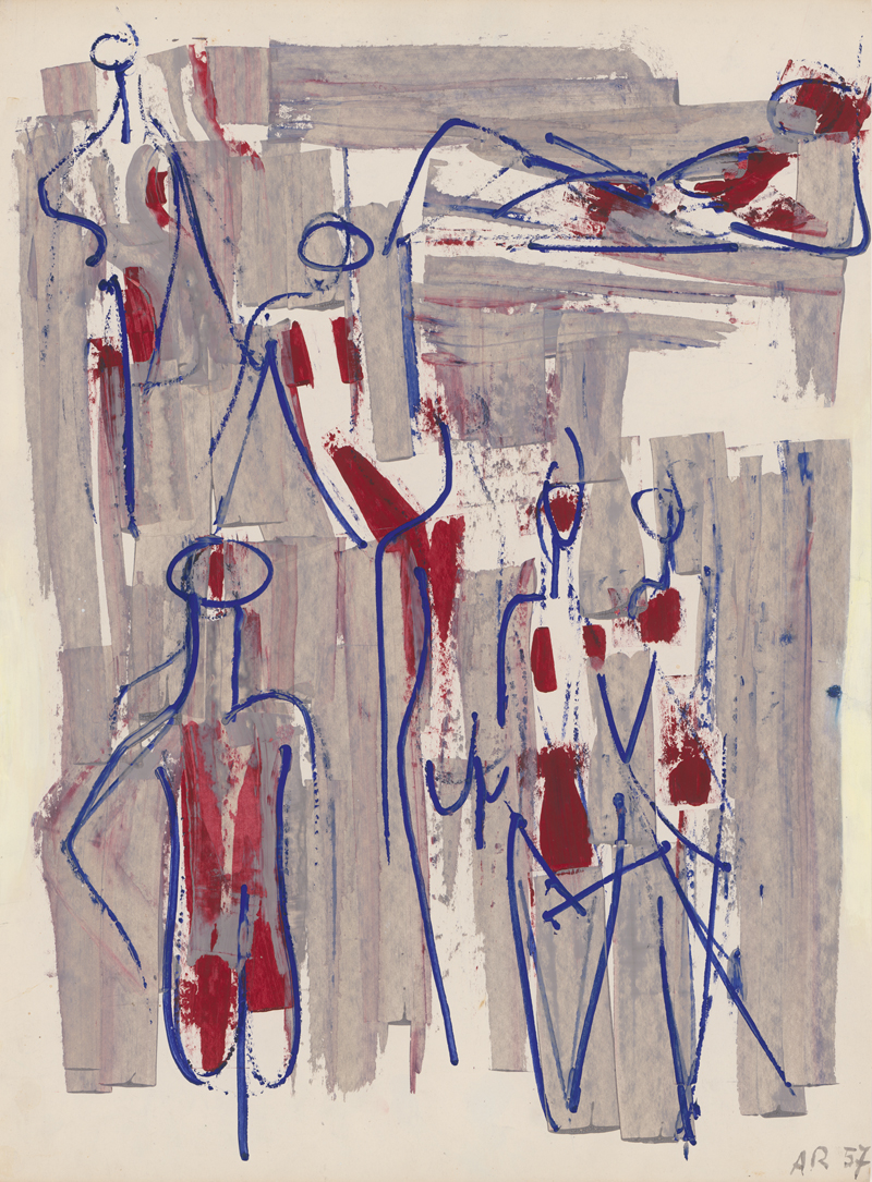 Lot 7187, Auction  128, Räderscheidt, Anton, Figuration (Le tapis volant)