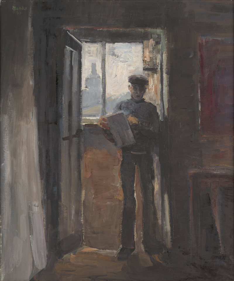 Lot 7217, Auction  128, Metzkes, Harald, Selbstportrait im Atelier