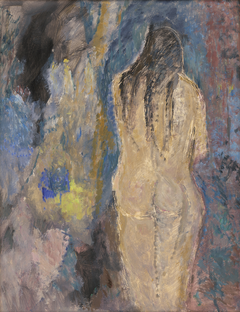 Lot 7229, Auction  128, Niemeyer-Holstein, Otto, Stehender Rückenakt