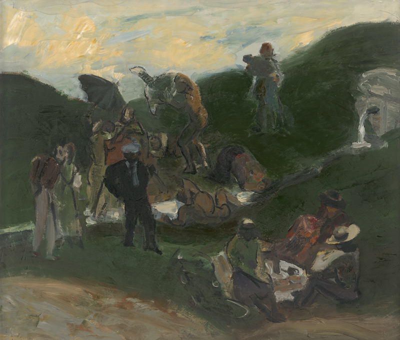 Lot 7232, Auction 128, Metzkes, Harald, Picknick an der Quelle