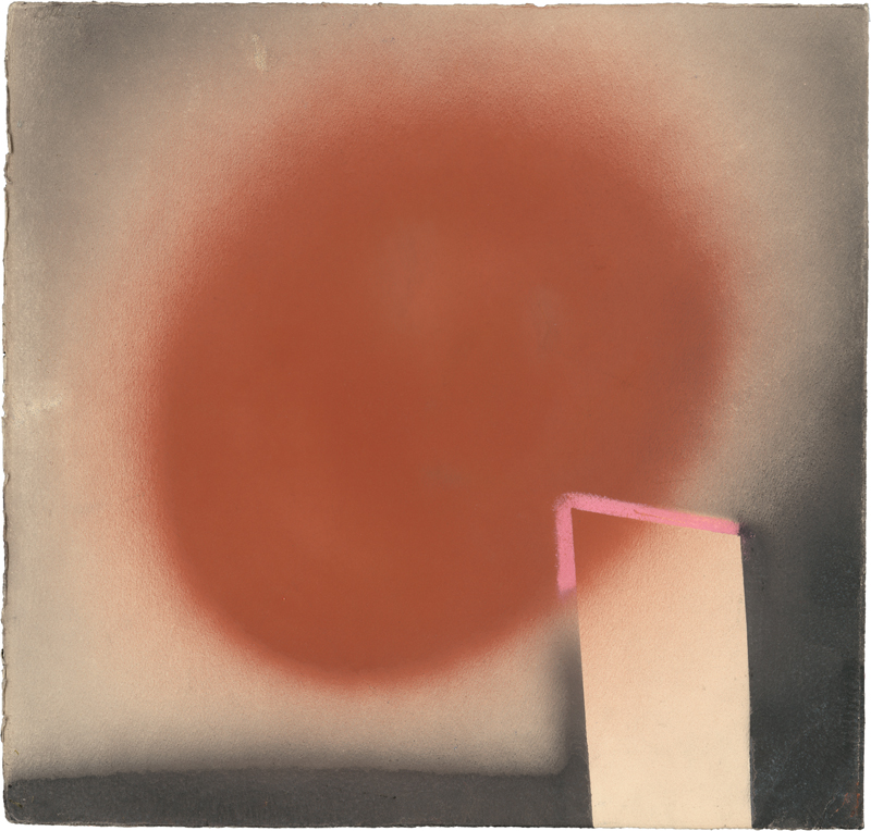 Lot 7241, Auction 128, Geiger, Rupprecht, Ohne Titel (Komposition in Rot)