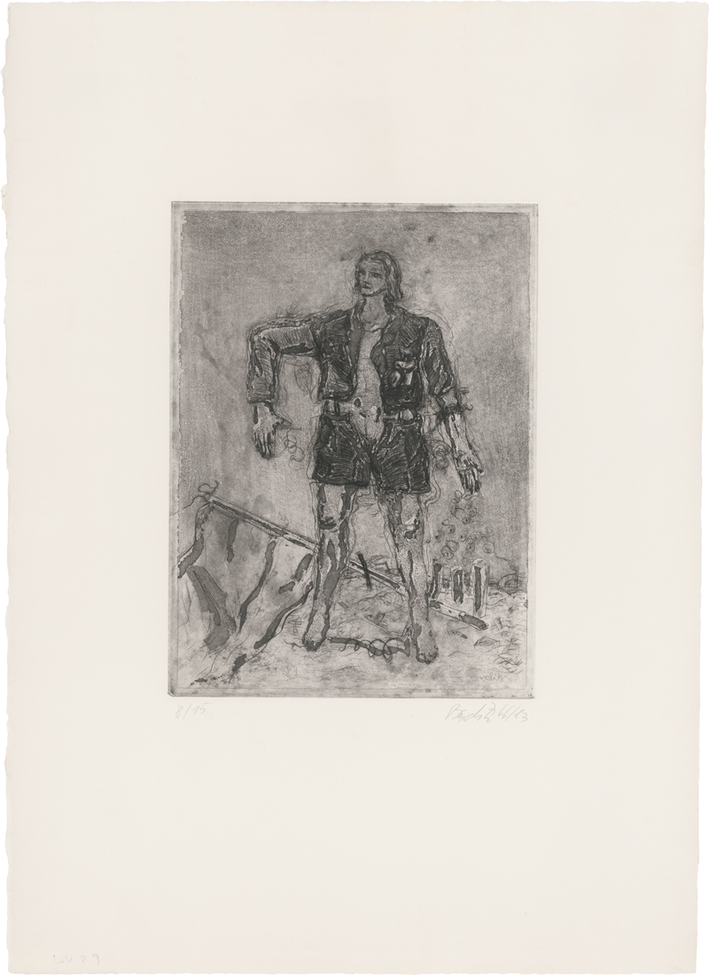 Lot 7277, Auction 128, Baselitz, Georg, Ohne Titel