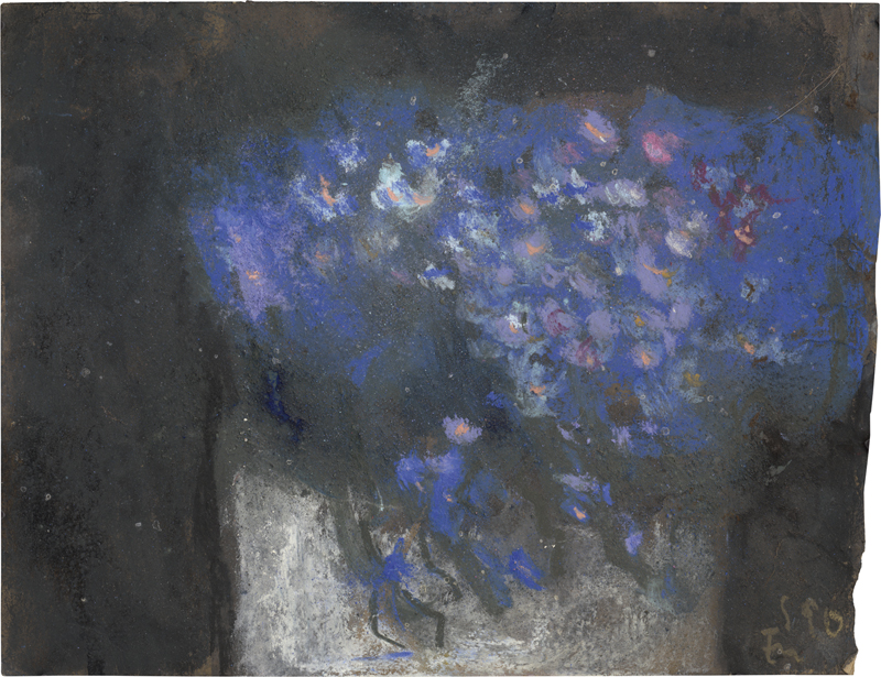 Lot 7324, Auction 128, Fußmann, Klaus, Blaue Blumen