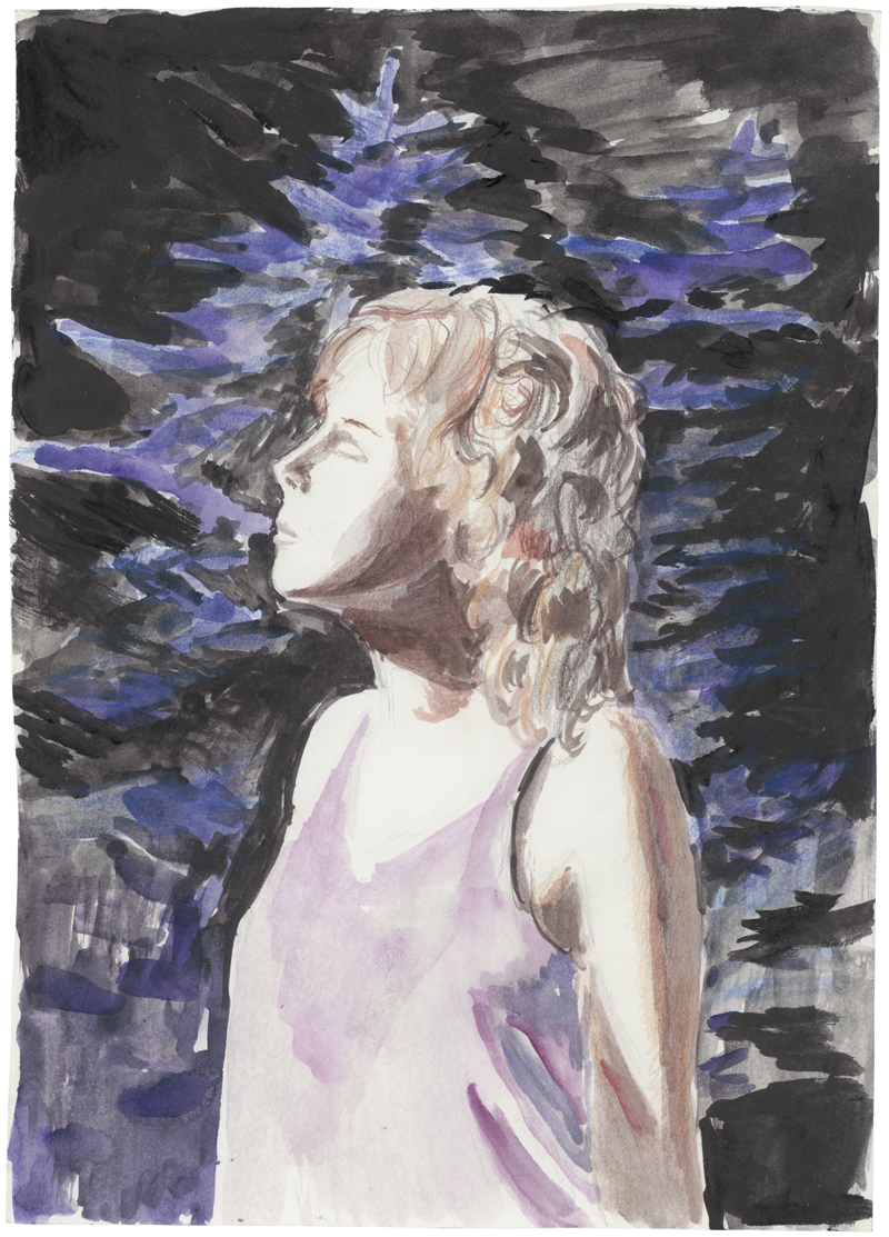 Lot 7343, Auction 128, Wulffen, Amelie von, Mädchen im Mondlicht