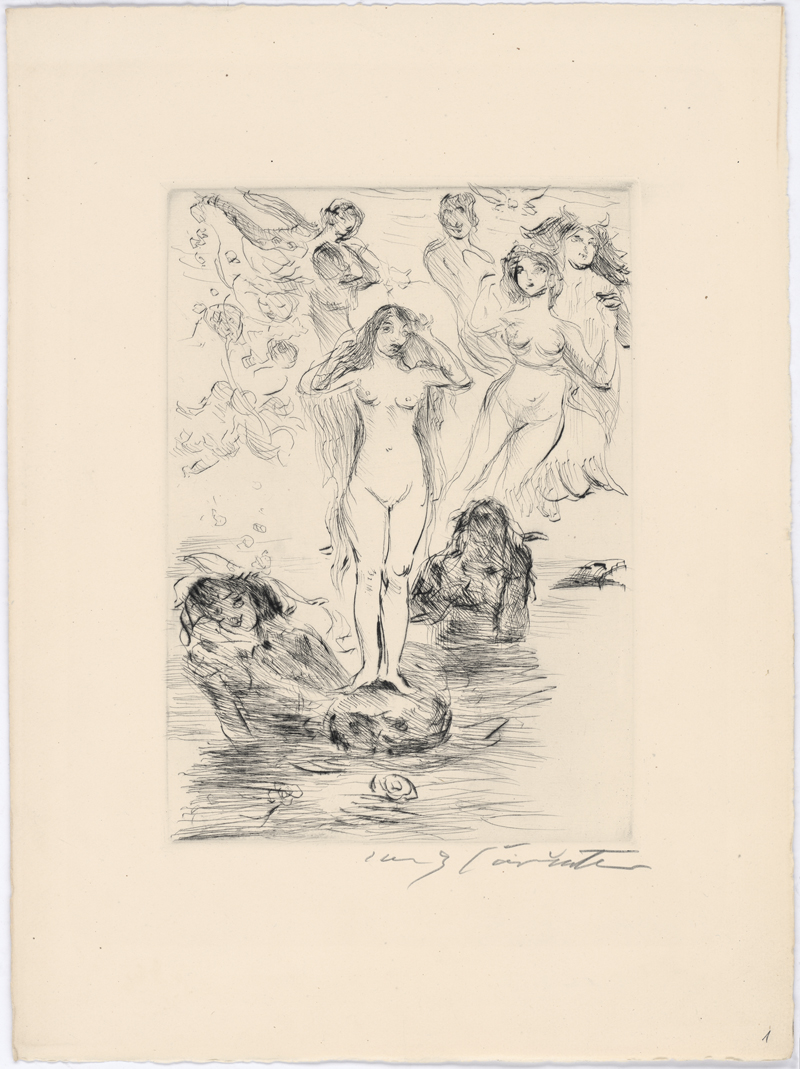 Lot 8024, Auction  128, Corinth, Lovis, Kompositionen. 10 Radierungen