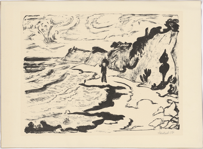 Lot 8040, Auction 128, Heckel, Erich, Fördelandschaft