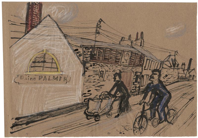 Lot 8046, Auction 128, Hubbuch, Karl, Usine Palmer