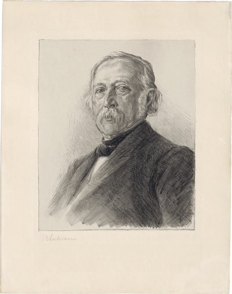 Lot 8060, Auction 128, Liebermann, Max, Theodor Fontane