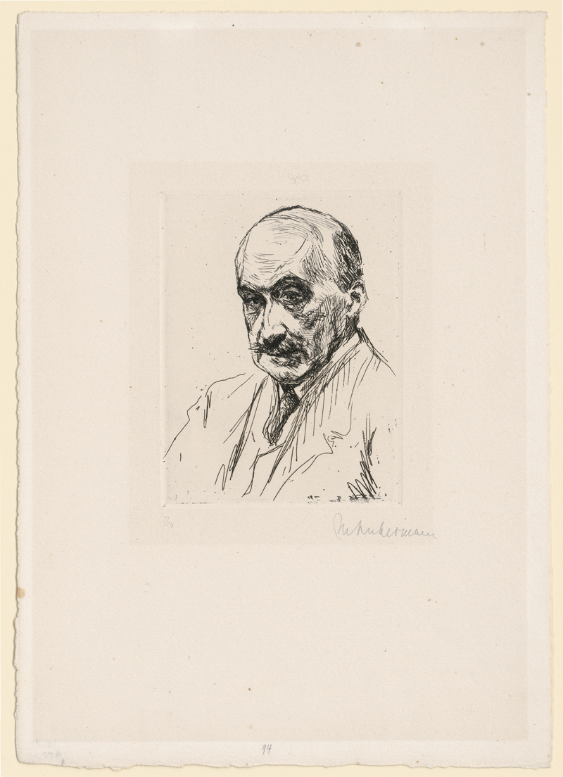 Lot 8063, Auction 128, Liebermann, Max, Selbstbildnis