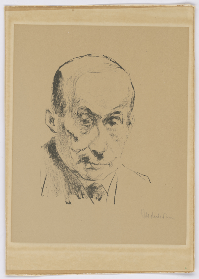 Lot 8072, Auction 128, Liebermann, Max, Selbstbildnis