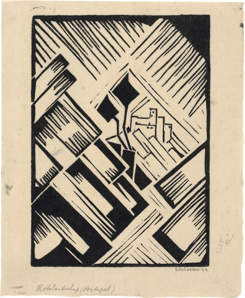 Lot 8074, Auction 128, Loeber, Lou, Rotslandschap (Portugal)