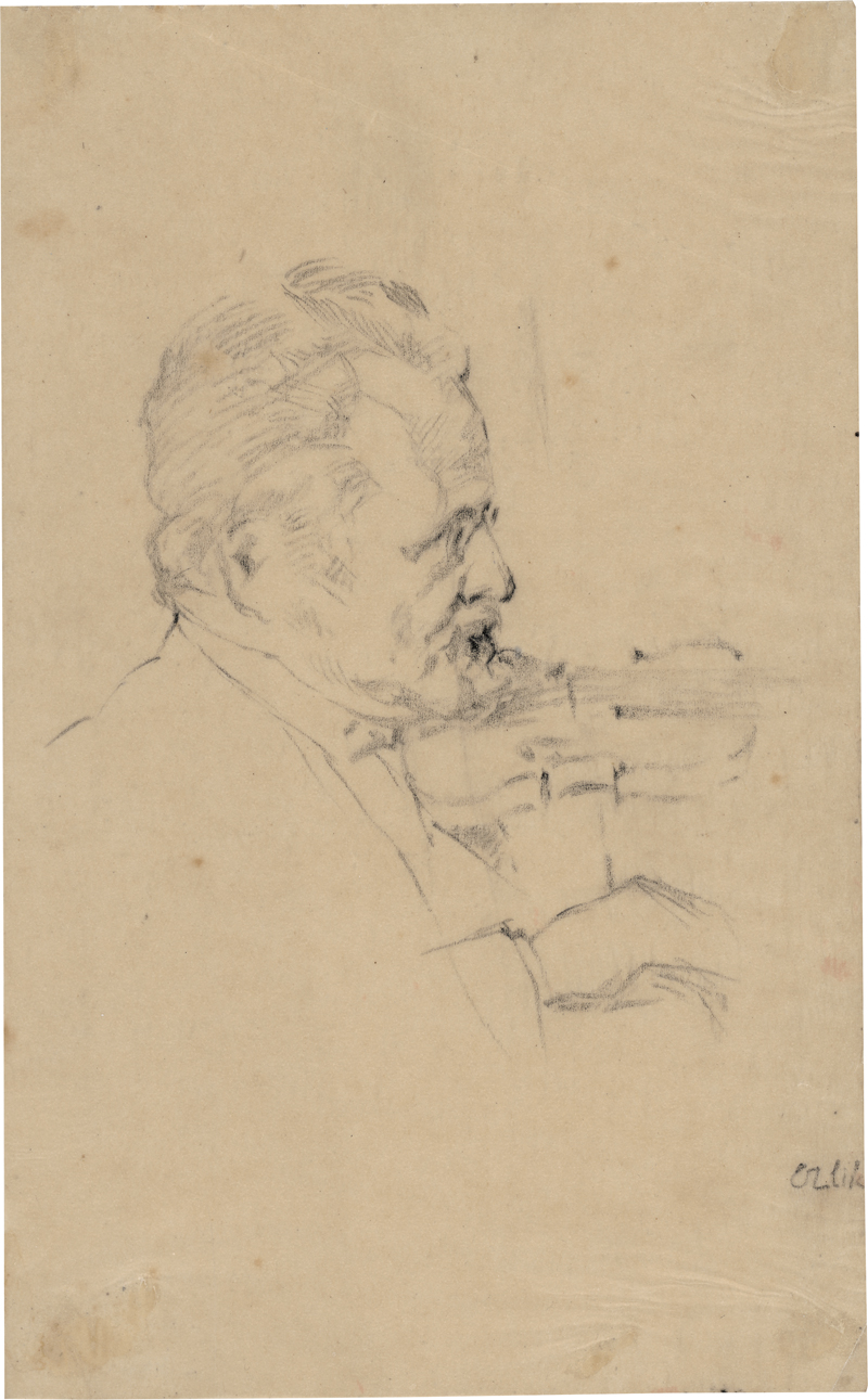 Lot 8090, Auction  128, Orlik, Emil, Arnold Rosé mit Geige