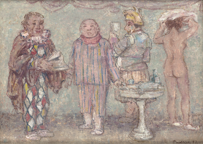 Lot 8104, Auction  128, Pudlich, Robert, Zirkusleute