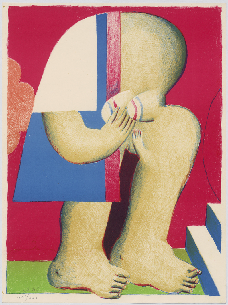 Lot 8156, Auction  128, Antes, Horst, Vier Druckgraphiken