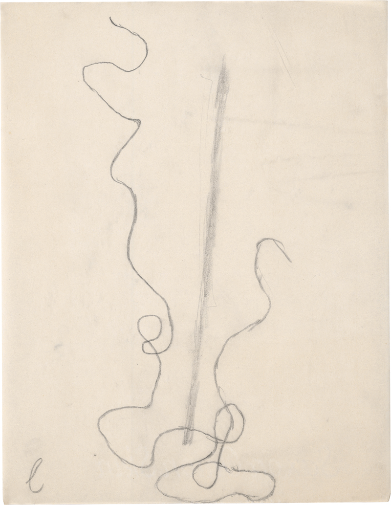 Lot 8161, Auction  128, Bauer, Rudolf, Lineare Komposition