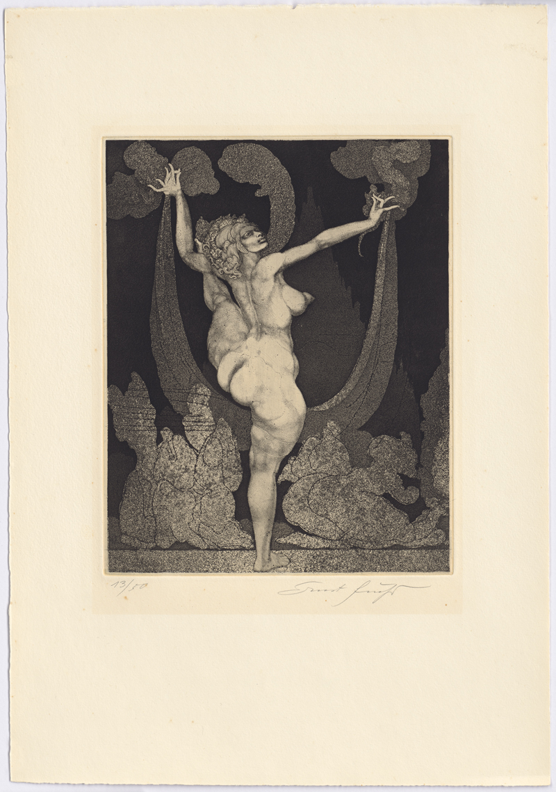 Lot 8203, Auction 128, Fuchs, Ernst, Esthers Tanz
