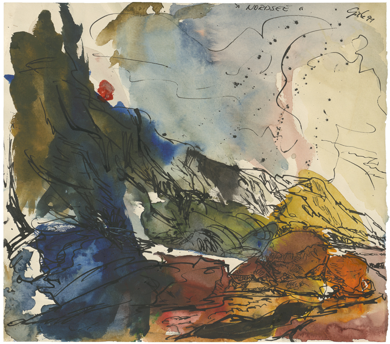 Lot 8210, Auction 128, Giebe, Hubertus, Nordsee; Landschaft
