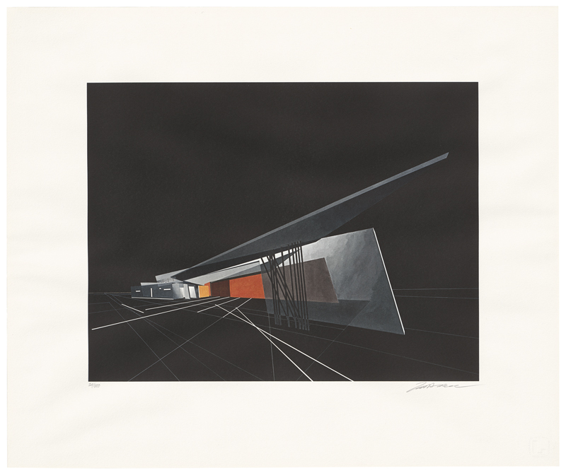 Lot 8240, Auction  128, Hadid, Zaha, Vitra Fire Station