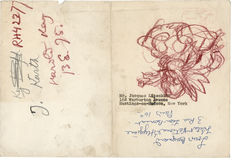 Lot 8288, Auction 128, Lipchitz, Jacques, Ideenskizzen