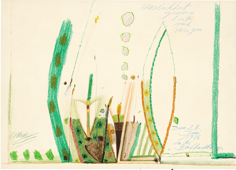 Lot 8304, Auction  128, Meckel, Christoph, Herzlichkeit gestern heute und morgen