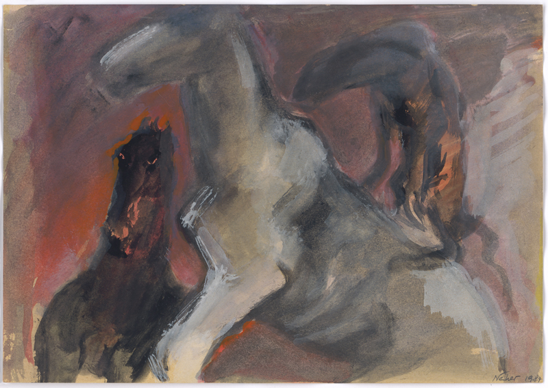 Lot 8312, Auction 128, Näher, Christa, Ohne Titel (Pferde)