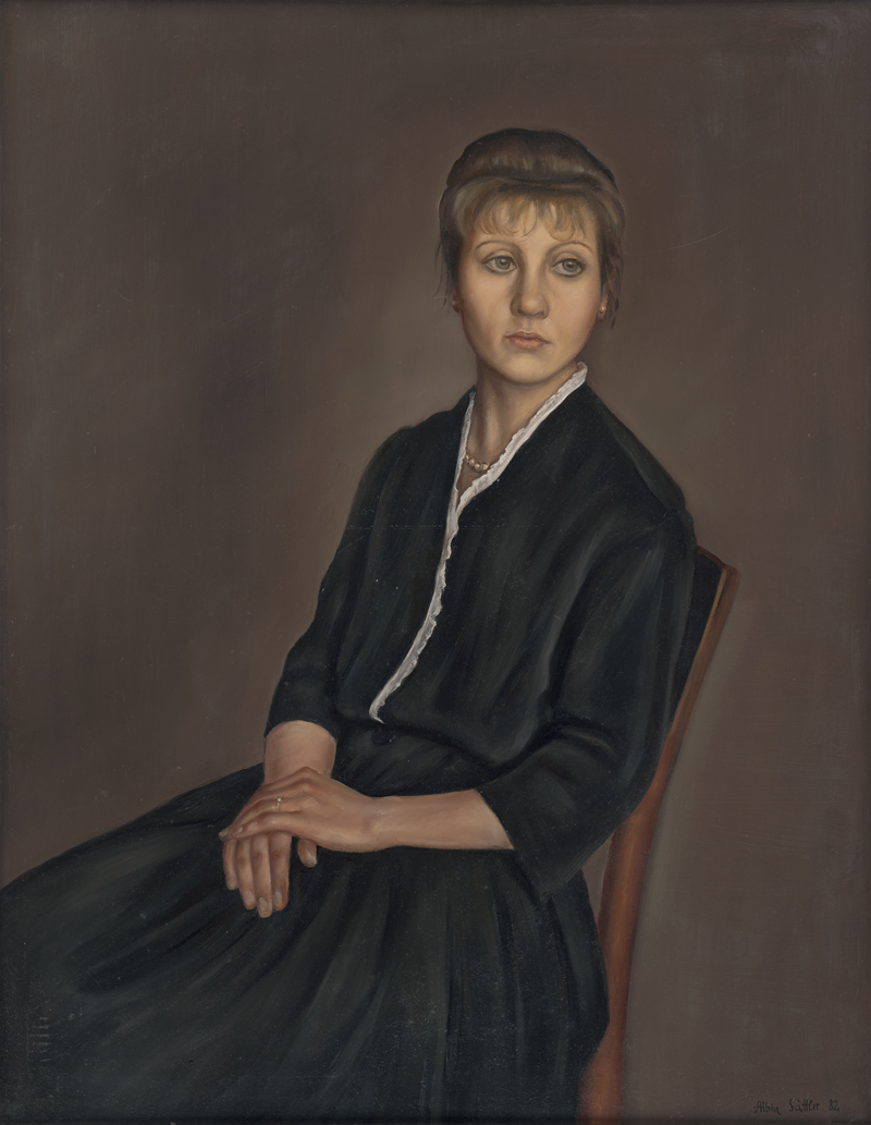 Lot 8334, Auction 128, Sättler, Albin, Portrait Sabine