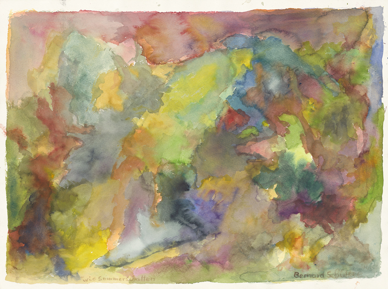 Lot 8343, Auction 128, Schultze, Bernard, Wie Sommerschatten