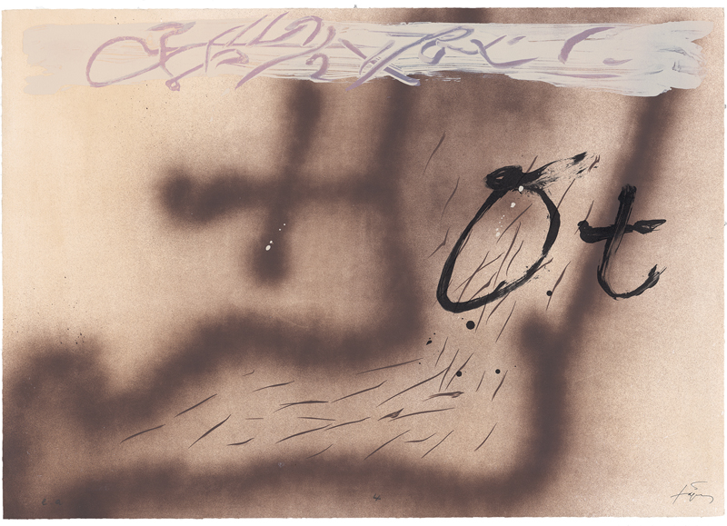 Lot 8361, Auction 128, Tàpies, Antoni, Suite 63 x 90 (Blatt 4)