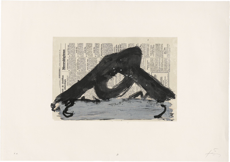 Lot 8364, Auction  128, Tàpies, Antoni, Suite 63 x 90 (Blatt 7)